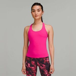 Vintage Lululemon Racerback Hot Pink Tank Top